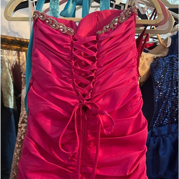 Cindy Barbie pink formal gown mermaid 4/S - Picture 8 of 10